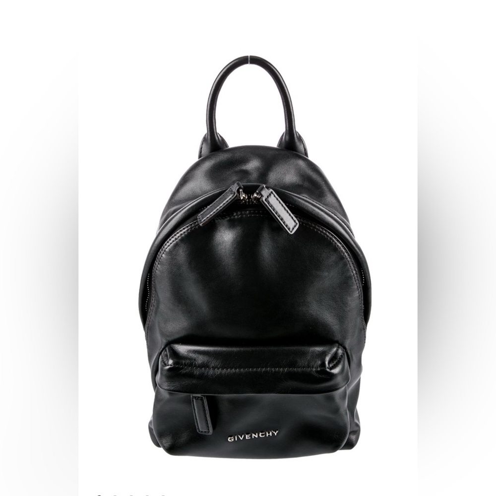 Givenchy Black Leather Backpack